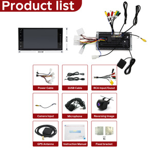 Radio Android para Auto TOYOTA <span class=keywords><strong>Corolla</strong></span> <span class=keywords><strong>Verso</strong></span> 2004-2009, Radio Carplay con GPS y Navegación, Radio Universal Android 13 de 7 Pulgadas, Reproductor de 2+64 GB - Product Image 6