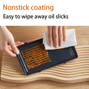 Máquina Multifuncional 2 en 1 para Desayunos: Sartén y Asador Portátil con Asa e Indicador Luminoso - Product Image 4