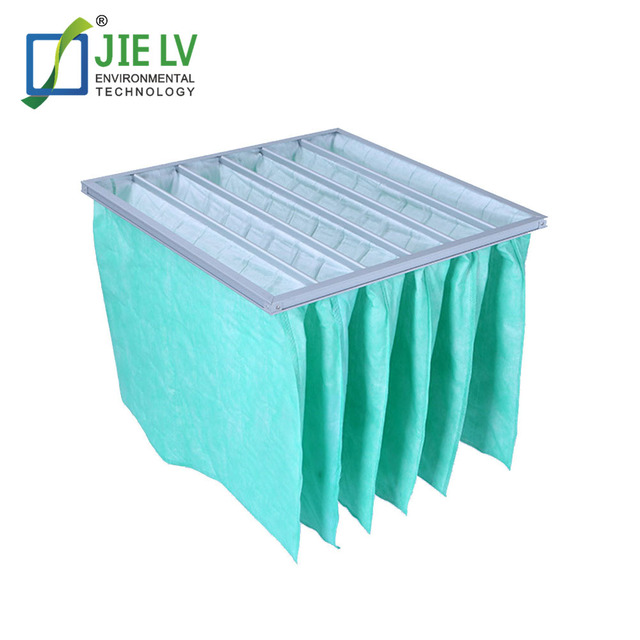 Premium F5 F6 F7 F8 F9 Pocket Air Filter Synthetic Fiber Bag Filter for HVAC Ventilation System Clean Room