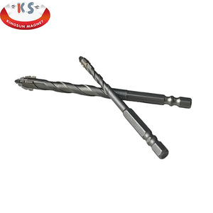 Đầu khoan hợp kim hình lục giác, rãnh xoắn, 10mm, HSS, bốn lưỡi, chuyên dụng cho gạch men, kính - Product Image 2