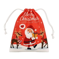 Sacs de Noël en gros, sacs de décoration de Noël, sacs de bonbons pour enfants, sacs cadeaux du Père Noël
