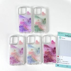 MOQ bajo colorido 3 en 1 Fundas Fro Girls Glitter Anti-shock Phone CASE para <span class=keywords><strong>Oppo</strong></span> A80 <span class=keywords><strong>A3</strong></span> RENO 13F - Product Image 2