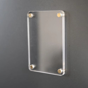 Cornici Magnetiche per Foto in Acrilico Vuote, Magneti per Frigo, Cornici Portafoto in Plexiglass, Cornice Trasparente - Product Image 4