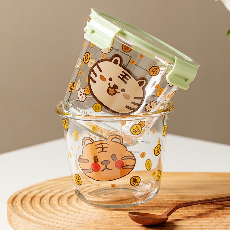 support customization 500ml tableware set,Transparent glass bowl,Vegetable and fruit salad bowl