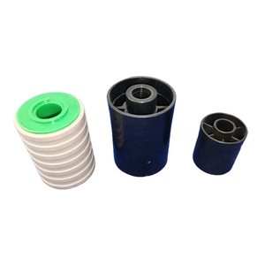 Roue de retour AS-FLEX en caoutchouc souple, résistante au <span class=keywords><strong>feu</strong></span>, durable pour convoyeur à bande industriel, machine d'assemblage, <span class=keywords><strong>prix</strong></span> usine - Product Image 3