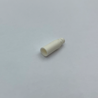 LC Glasfaser-Steckverbinder-Schutzhülle mit Zugentlastung, 2,0 mm ID, 14,5 mm Länge, beige, für LC UPC Patchkabel