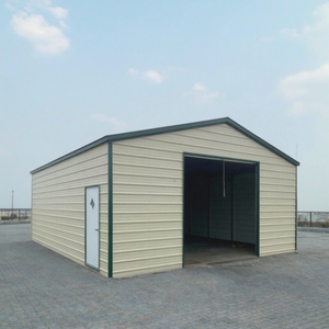 Kits de construction de garage en acier préfabriqué, assemblage rapide, conception de hangar de garage en métal pour voiture - Product Image 1