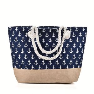 Collection Automne 2026 – Sac de Plage Fourre-tout en Crochet Tricoté Durable pour Femme, Grande Capacité, Motifs Océaniques, Maille Creuse, Vente en Gros - Product Image 3