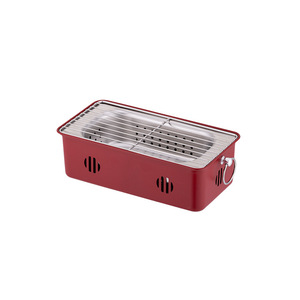 Stainless Steel Charcoal Grill Mini Portable Outdoor BBQ Grill For Home And Commercial Use - Product Image 1