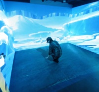 Tecnología de Cueva de Realidad Virtual 3D 360, Experiencia Visual 3D Inmersiva, Exhibición de Arte, Sistema de Mapeo de Proyección, Sala de Mundo Virtual