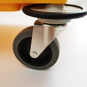 Serpillière commerciale avec manche en acier, seau essoreur robuste de 33 litres, plusieurs couleurs, pour un nettoyage quotidien - Product Image 6