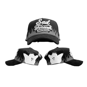 Gorras de Béisbol Deportivas de Alta Calidad Originales Clave All by Dand Hats Sad Boyz con Logotipo Bordado en 3D, Gorras de 5 Paneles Barbas Hats - Product Image 1