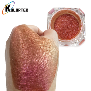 Kolortek duochrome caméléon fard à paupières mica poudre marque privée fard à paupières simple pigment lâche - Product Image 3