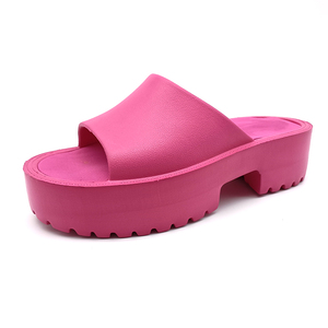 Femmes été nouvelle mode grande taille loisirs pour pantoufles Net rouge Senior sens avec semelle épaisse et semelle intérieure EVA doux en gros - Product Image 6