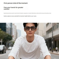 Lunettes Intelligentes IA Résolution 12MP Multifonctionnelles Commande Vocale Contrôle par Application Changement de Couleur Reconnaissance de Traduction Capture de Photos