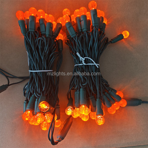 Thương Mại 33ft 100 Đếm 4 ''Khoảng Cách Cam Led 5Mm Mini Đèn Giáng Sinh Chuỗi Đèn Sợi Rộng Góc 5Mm - Product Image 2