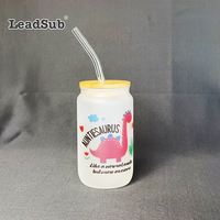 Leadsub Gobelets de sublimation les plus vendus 350ml 500ml, personnalisables, finition mate, pour cola, café, bière, canettes et verres