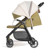 Luxueux léger bébé poussette landau Portable voyage landau pliant landaus fer cadre poussette pour nouveau-né bébé