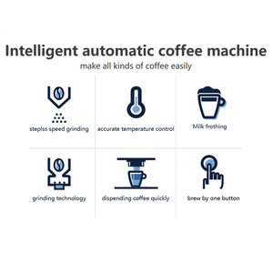 Machine à café commerciale automatique expresso Cappuccino Latte, cafetière écologique entièrement automatique - Product Image 5