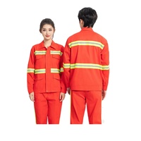 Ensemble de vêtements de travail haute visibilité pour hommes, 65 % polyester 35 % coton, uniformes d'usine résistants à l'abrasion pour la route