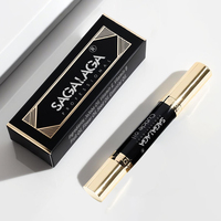 SAGALAGA Stylo Huile à Cuticules Format Voyage Personnalisable Logo Argenté Soin des Ongles avec Boîte Réparation Vitamine E Vente en Gros