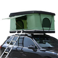 Tente de toit hydraulique automatique, imperméable quatre saisons, double couche, abri de camping en plein air pour véhicules, installation facile, tente de voiture