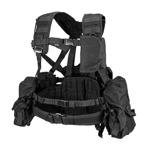 ชุดอุปกรณ์ยุทธวิธีพื้นฐานแบบคาดอกพร้อมกระเป๋าอเนกประสงค์ เสื้อกั๊กยุทธวิธีแบบพกพาสำหรับกิจกรรมกลางแจ้ง รับทำโลโก้ตามสั่ง - Product Image 5