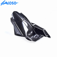 AKOSO-Garde-boue arrière en fibre de carbone sèche 3K pour Honda XADV 750 2017 2018 2019
