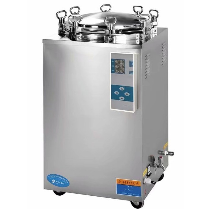 Manufacturer Medical Lab Factory 50L Automatic Vertical Autoclave Sterilizer For Food Sterilization