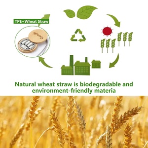 Laimoda 6 trong 1 tre phân hủy sinh học OTG Adapter Loại C 2 trong 1 hộp lưu trữ rơm lúa mì <span class=keywords><strong>8</strong></span> <span class=keywords><strong>pin</strong></span> để <span class=keywords><strong>USB</strong></span> C Adapter Cáp dữ liệu Quà Tặng - Product Image 6