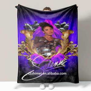 بطانية سيلينا مخصصة بتصميم عصري جديد لعام 2024، بطانية ناعمة من الفلانيل - Product Image 5