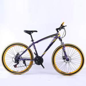Vélo de montagne 26 pouces avec fourche à suspension en alliage d'aluminium, multi-vitesses, tout-terrain, pour adultes - Product Image 3