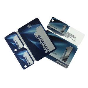 PVC PPPEブックマークとカードダイカットとパンチングマシン油圧PVC名刺シートカッター - Product Image 5