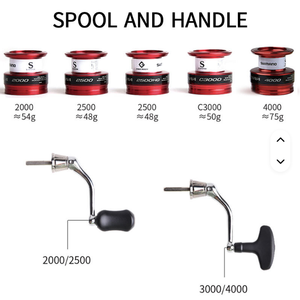 <span class=keywords><strong>Moulinet</strong></span> <span class=keywords><strong>de</strong></span> Pêche Spinning 100% Authentique SIENNA 500 1000 2000 2500HG 3000 <span class=keywords><strong>4000</strong></span> - Product Image 5