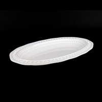 Assiettes rondes noires en mélamine écologiques pour restaurant, vaisselle de haute qualité personnalisée, résistante au lave-vaisselle, de qualité alimentaire, en vente