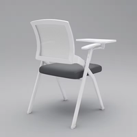 Chaises de bureau en maille de haute qualité Chaises de formation pliables pour salle d'entraînement avec table d'écriture