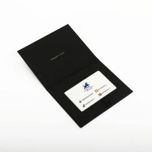 कस्टम लोगो उपहार कार्ड बॉक्स क्रेडिट कार्ड विप सदस्यता व्यवसाय कार्ड धारक पैकेजिंग बॉक्स लिफाफे - Product Image 2