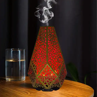 Mesin aromaterapi seni besi berlubang, mesin semprot perangkat keras pemurni udara diffuser minyak esensial Eropa dan Amerika