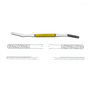 Râpes nasales Fomon 20,5 cm / 8 pouces, angulaires avec inserts en carbure de tungstène TC 40 x 7 mm Fig. 1/2 pour une mise en forme précise des os nasaux - Product Image 1