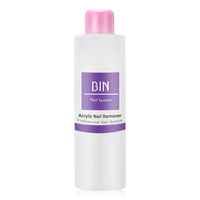 Liquide dissolvant pour ongles en acrylique BIN, professionnel, dissolution rapide, dissolvant pour poudre acrylique pour salon de manucure