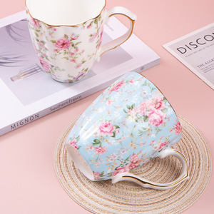 Tazza da Caffè e Latte per Ufficio in Fine Porcellana Bone China, Regalo Aziendale Pubblicitario, Stile Nordico Creativo, Resistente alle Alte Temperature, a Forma di <span class=keywords><strong>Zucca</strong></span> - Product Image 3