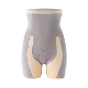 Culotte <span class=keywords><strong>gainante</strong></span> post-partum sans couture, effet ventre plat, avec logo personnalisé, contrôle du corps - Product Image 6