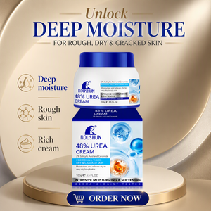 Crème nourrissante ROUSHUN OEM 200ml 48% d'urée pour le <span class=keywords><strong>visage</strong></span>, les mains et le corps, pour peaux sèches. - Product Image 1