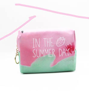 Bolsa de Cosméticos de Gran Capacidad para Mujer, Bolsa de Almacenamiento Portátil con Flores Acolchadas, Artículos de Tocador, Novedad de 2024 - Product Image 4