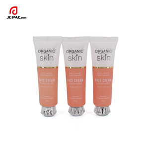 Tube cosmétique en plastique de 15g, 20g, 25g avec long bec verseur pour contenants cosmétiques, gel contour des yeux, échantillon de shampoing - Product Image 1