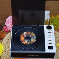 Lecteur CD portable Walkman avec qualité sonore originale, haut-parleur, écran et connecteur USB/3,5 mm, modèle CD201 pour langues étrangères