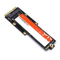 Ranura de expansión KEY M para ordenador, tarjeta adaptadora NVME M2, disco de interfaz WiFi, accesorios de ordenador, tarjeta adaptadora, 1 unidad