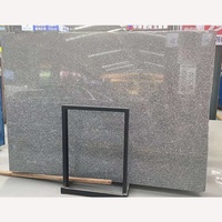 PAIA STONE Chine G668 Dalles de granit poli gris sésame, petites dalles pour sols, comptoirs et revêtements muraux, vente en gros