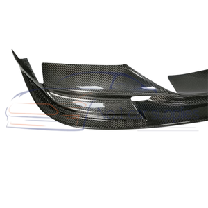 Thiết Kế <span class=keywords><strong>3D</strong></span> 5 Series <span class=keywords><strong>F10</strong></span> F18 <span class=keywords><strong>M5</strong></span> Phong Cách Sợi Carbon Phía Trước Bumper Spoiler Lip 2012-2016 - Product Image 6