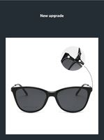Viral Cat Eye Magnetische Brillenfassung Zwei Tragemöglichkeiten Polarisierte Sonnenbrille Optische Brillenfassung für Alle Geschlechter 2211-4